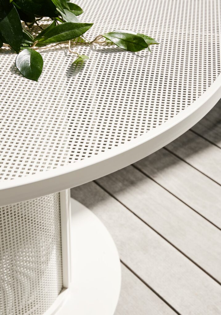 Maike Design furniture detail with plant